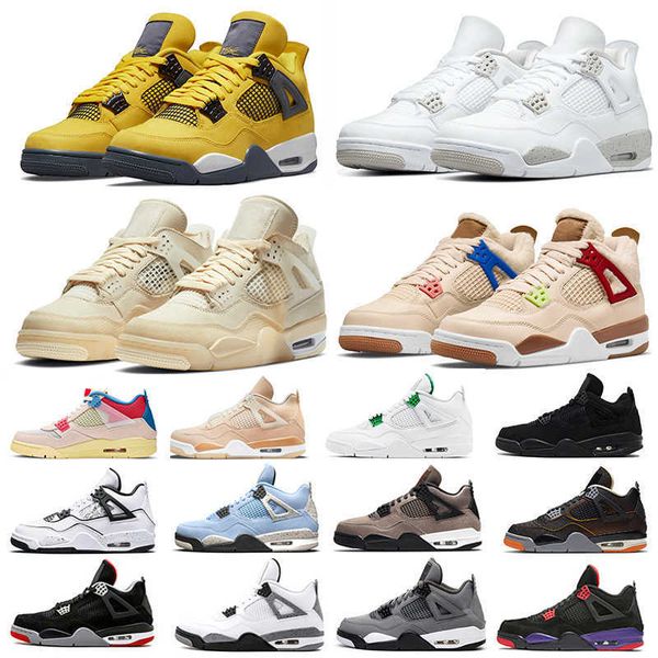 lightning jumpman 4s mens basketball shoes shimmer desert moss retro4 unc royalty white oreo sail taupe haze men women diy trainer sports, Black
lightning jumpman 4s mens basketball shoes shimmer desert moss retro4 unc royalty white oreo sail taupe haze men women diy trainer sports, Black