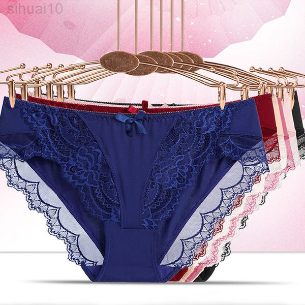 summer ultra-thin underwear women plus size panties seamless ice silk hollow out female comfort intimates l220802, Black;pink
summer ultra-thin underwear women plus size panties seamless ice silk hollow out female comfort intimates l220802, Black;pink
