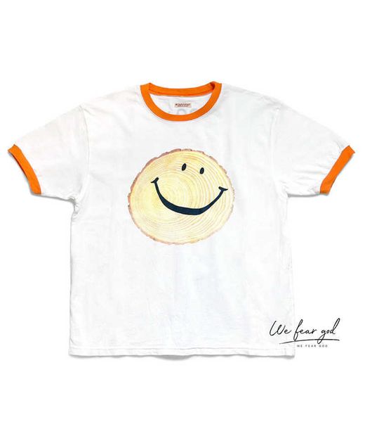 men's t-shirts kapital 21ss hirata hehong vintage tree stump ring smiling face pattern japanese cotton color matching short sleeve t-sh, White;black
men's t-shirts kapital 21ss hirata hehong vintage tree stump ring smiling face pattern japanese cotton color matching short sleeve t-sh, White;black