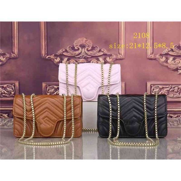 2022 luxury bags commuting leisure messenger version simple lingge chain women's bag
2022 luxury bags commuting leisure messenger version simple lingge chain women's bag