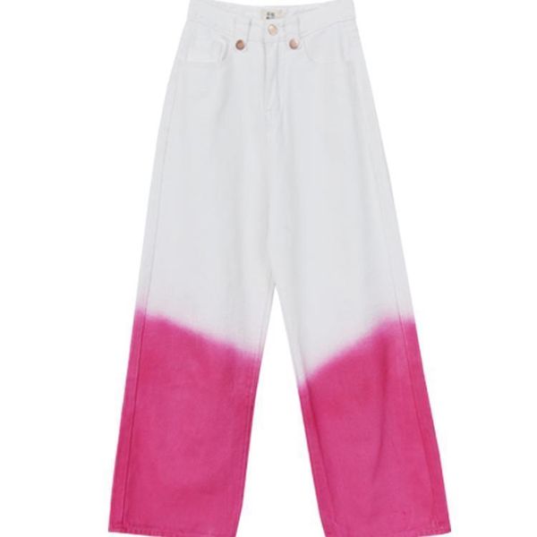 women's jeans tie-dyed high-waisted wide-leg women fashion harajuku street clothing gradient vintage trousers mother mopping pants, Blue
women's jeans tie-dyed high-waisted wide-leg women fashion harajuku street clothing gradient vintage trousers mother mopping pants, Blue