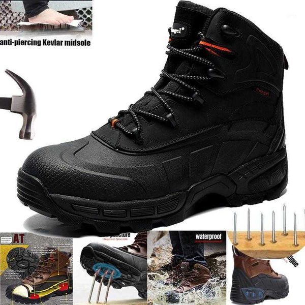 boots cungel mens steel toe work safety shoes lightweight breathable anti-smashing anti-puncture anti-static protective boots1, Black
boots cungel mens steel toe work safety shoes lightweight breathable anti-smashing anti-puncture anti-static protective boots1, Black