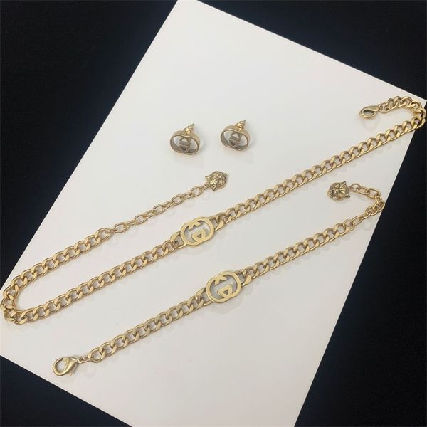 jewelry 50% off letter earrings ancient new chain brass old bracelet necklace women's suit, Silver
jewelry 50% off letter earrings ancient new chain brass old bracelet necklace women's suit, Silver