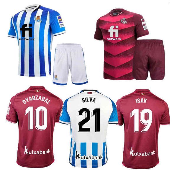 men's t-shirts men + kids 2022 royal society home away jersey final copa del rey football shirt oyarzabal silva isak januzaj kits twab, White;black 
men's t-shirts men + kids 2022 royal society home away jersey final copa del rey football shirt oyarzabal silva isak januzaj kits twab, White;black