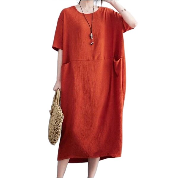 women's shift dress knee length dress orange yellow short sleeve solid color pocket summer crew neck vintage linen l xl 806t#, Black;gray
women's shift dress knee length dress orange yellow short sleeve solid color pocket summer crew neck vintage linen l xl 806t#, Black;gray