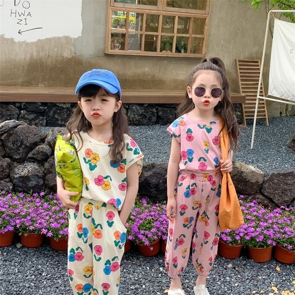 milancel summer girls set vest ninth pants loose flower suit children kids clothes 220507, White
milancel summer girls set vest ninth pants loose flower suit children kids clothes 220507, White