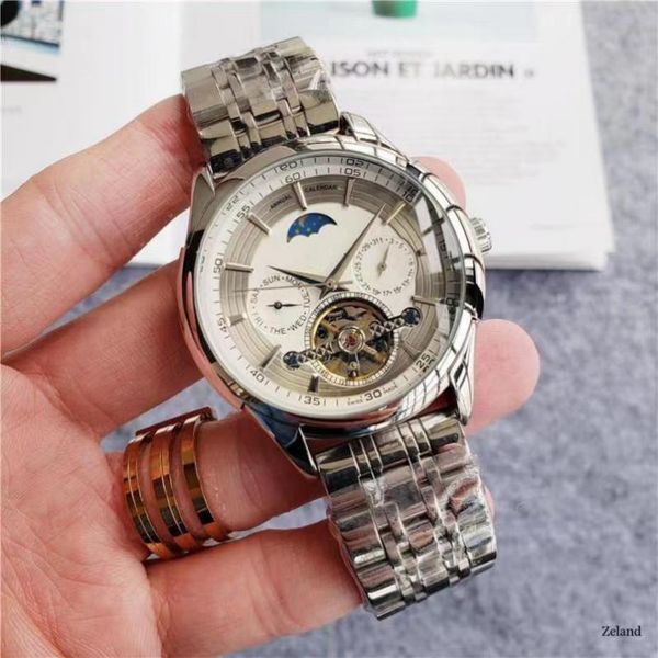 aaaa men's watch the world's selling automatic mechanical watch steel belt big flywheel moon phase ty
aaaa men's watch the world's selling automatic mechanical watch steel belt big flywheel moon phase ty