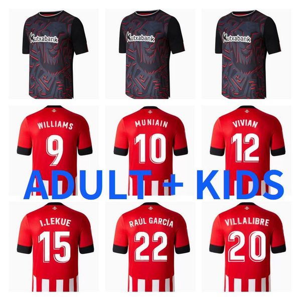 2022 2023 villalibre bilbao soccer jersey 22 23 athletic williams muniain aduriz football shirts raul garcia camiseta de futbol men kids kit, Black;yellow
2022 2023 villalibre bilbao soccer jersey 22 23 athletic williams muniain aduriz football shirts raul garcia camiseta de futbol men kids kit, Black;yellow
