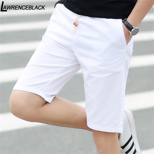 brand summer casual white shorts mens summer basic short mens korean slim cotton versatile fashion mens beach pants 220629, White;black
brand summer casual white shorts mens summer basic short mens korean slim cotton versatile fashion mens beach pants 220629, White;black
