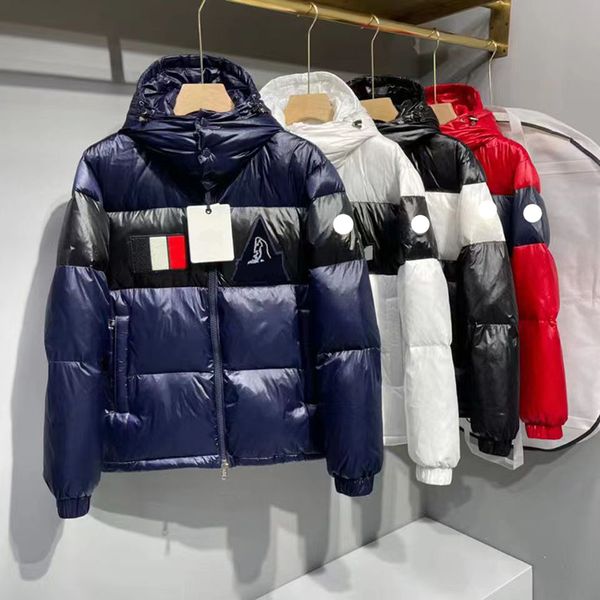 men woman gary down coat maya contrast color jacket goose clothing designer embroidered badge epaulet outerwear coats padded hooded winter p, Black
men woman gary down coat maya contrast color jacket goose clothing designer embroidered badge epaulet outerwear coats padded hooded winter p, Black