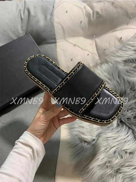 argyle pattern women designer slippers sheepskin fashion white black slides 22ss new chain design leather shoe slide
argyle pattern women designer slippers sheepskin fashion white black slides 22ss new chain design leather shoe slide