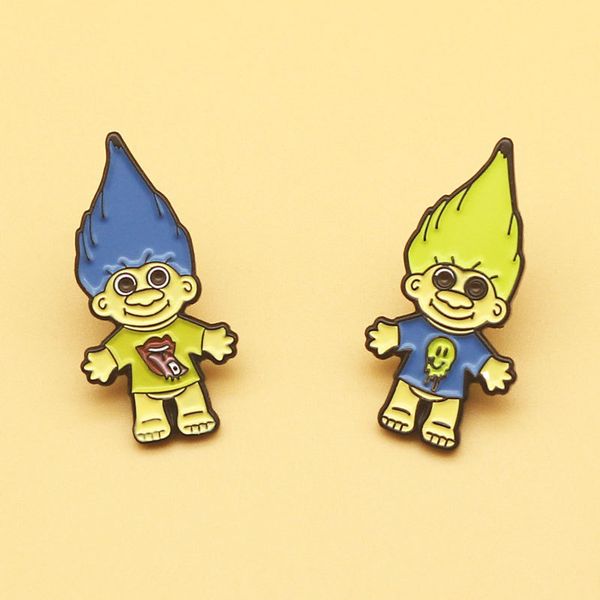 masayos enamel pins collect funny anime trolls metal cartoon brooch backpack hat collar lapel badge fashion jewelry gifts, Blue
masayos enamel pins collect funny anime trolls metal cartoon brooch backpack hat collar lapel badge fashion jewelry gifts, Blue