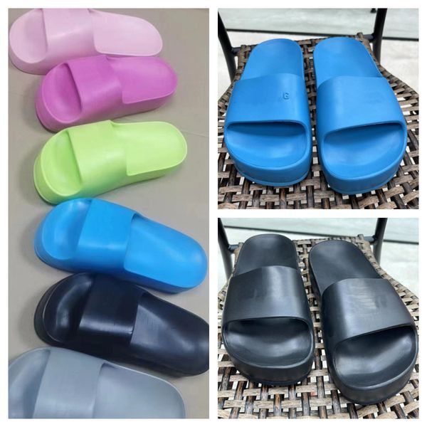 paris chunky slides slippers sandals for men women thick bottom candy color pool sandal luxury designers flat scuffs moccasins fashion beach, Black
paris chunky slides slippers sandals for men women thick bottom candy color pool sandal luxury designers flat scuffs moccasins fashion beach, Black