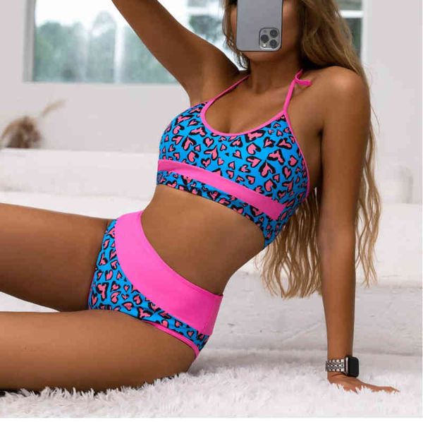 split 2022 swimsuit high waist bikini wave point solid color splicing swimsuit bikini, White;black
split 2022 swimsuit high waist bikini wave point solid color splicing swimsuit bikini, White;black