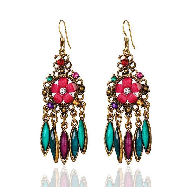 s3116 fashion jewelry vingtage hollowed flower dangle earrings for women tassels ethnic style earrings, Silver
s3116 fashion jewelry vingtage hollowed flower dangle earrings for women tassels ethnic style earrings, Silver