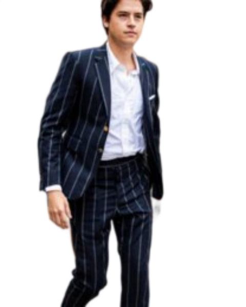 yiminpwp pinstripe 2 piece men suits notched lapel two button prom suits men tuxedos, Black
yiminpwp pinstripe 2 piece men suits notched lapel two button prom suits men tuxedos, Black