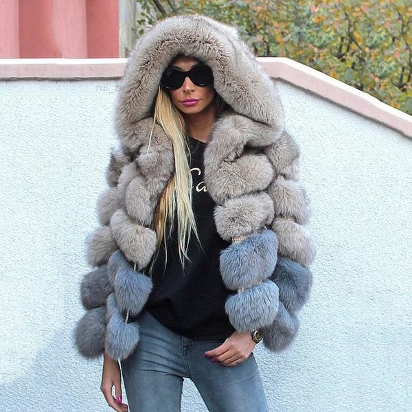 & women's fur faux natural whole skin real jacket with hood warm 2021 winter fashion overcoats luxury woman coats, Black
& women's fur faux natural whole skin real jacket with hood warm 2021 winter fashion overcoats luxury woman coats, Black