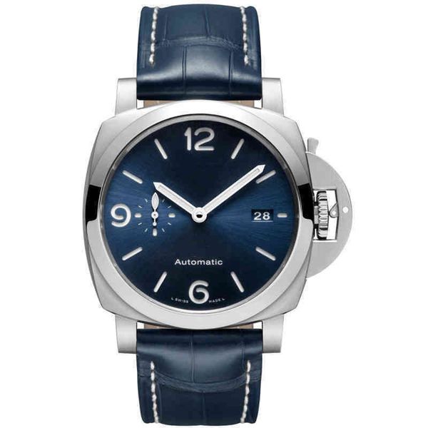 luxury watches for mens mechanical wristwatch designer automatic fine steel 44mm dial waterproof man p-1313 watch, Slivery;brown
luxury watches for mens mechanical wristwatch designer automatic fine steel 44mm dial waterproof man p-1313 watch, Slivery;brown