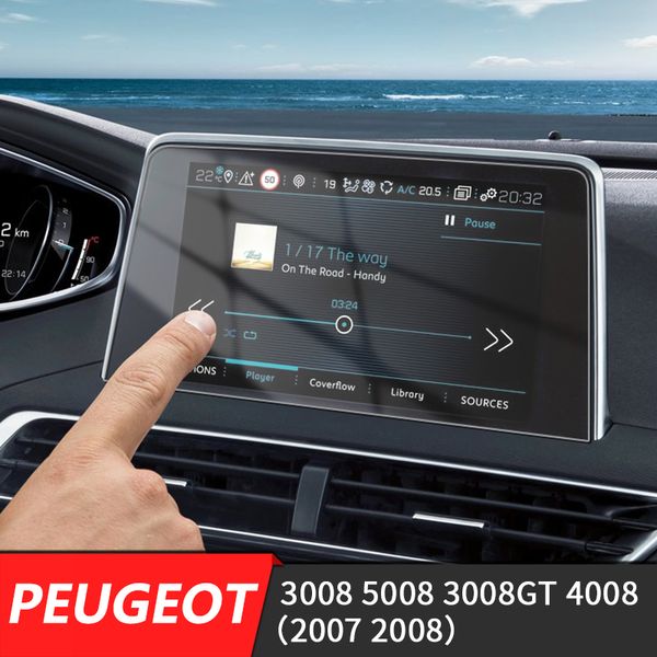 233*133mm car gps navigation screen glass steel protective film for peugeot 3008 4008 5008 2017-2018 car interior accessories
233*133mm car gps navigation screen glass steel protective film for peugeot 3008 4008 5008 2017-2018 car interior accessories