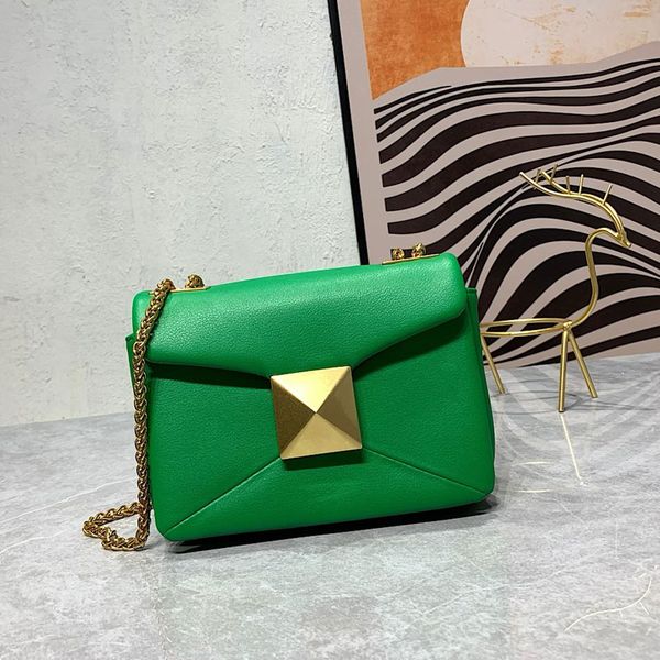 big rivet chain bag women crossbody handbag flap wallet genuine leather multiple colors shoulder handbags small messenger bags
big rivet chain bag women crossbody handbag flap wallet genuine leather multiple colors shoulder handbags small messenger bags
