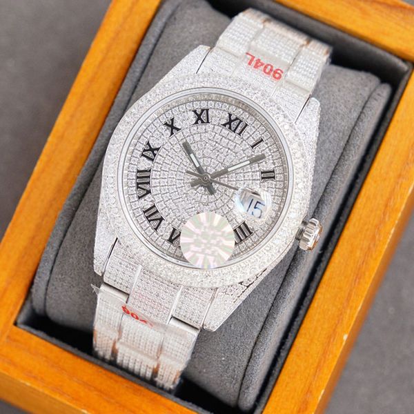 diamond watch mens automatic mechanical watches 40mm wristwatches made of 904l stainless steel montre, Slivery;brown
diamond watch mens automatic mechanical watches 40mm wristwatches made of 904l stainless steel montre, Slivery;brown