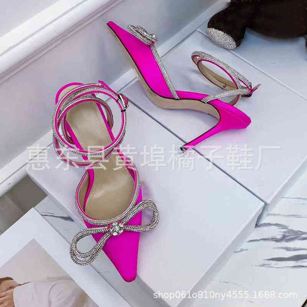 sandals women wear bow tie high-heeled sandals thin heel pointed headband women's shoes, Black
sandals women wear bow tie high-heeled sandals thin heel pointed headband women's shoes, Black