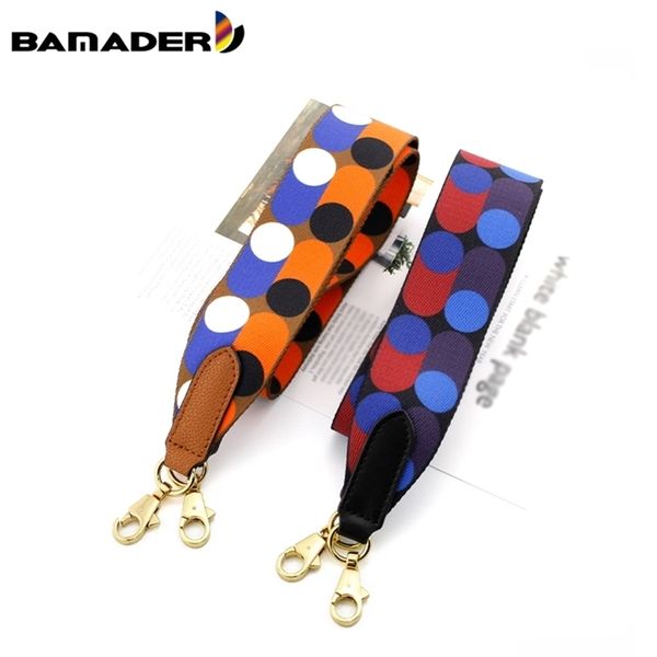 female bag accessories bamader canvas webbing shoulder woman bag strap luxury dots decoration diy o bag wide shoulder belt strap 220601, Black
female bag accessories bamader canvas webbing shoulder woman bag strap luxury dots decoration diy o bag wide shoulder belt strap 220601, Black