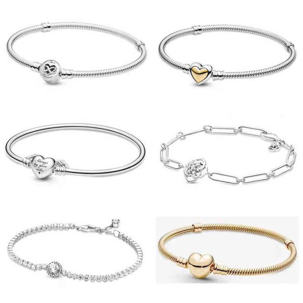2021 new 100% 925 sterling silver mother's day limited collection chain bracelet bangle fit women original fashion jewelry gift aa22031, Golden;silver
2021 new 100% 925 sterling silver mother's day limited collection chain bracelet bangle fit women original fashion jewelry gift aa22031, Golden;silver