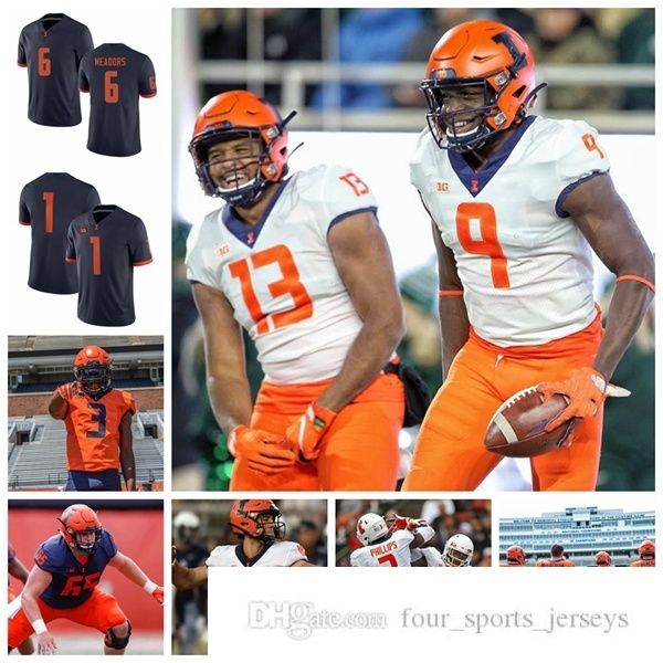 ncaa illinois fighting illini college football jerseys 8 mj rivers ii jersey dick butkus marquez beason milo eifler jerseys custom stitched, Black
ncaa illinois fighting illini college football jerseys 8 mj rivers ii jersey dick butkus marquez beason milo eifler jerseys custom stitched, Black
