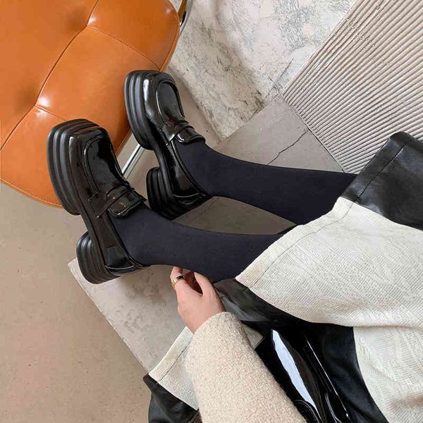 boots ins recommends xiangao lefu shoes women's thick soled spring and autumn chic single french small leather j511, Black
boots ins recommends xiangao lefu shoes women's thick soled spring and autumn chic single french small leather j511, Black