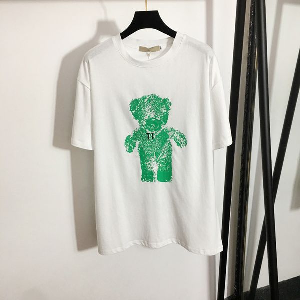 new women's t-shirt luxury brand bear pattern designer casual loose pullover short sleeves 2022 fashion ladies, White
new women's t-shirt luxury brand bear pattern designer casual loose pullover short sleeves 2022 fashion ladies, White