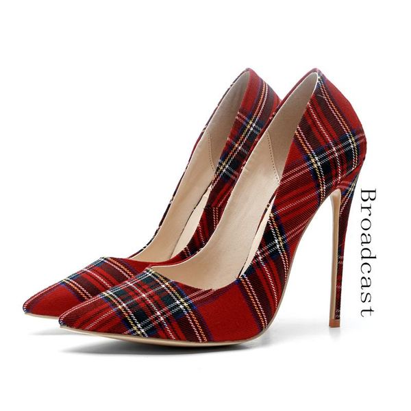 dress shoes broadcast spring and summer women's pumps 2022 style plaid pointed toe stiletto heel fashion single shoesdress, Black
dress shoes broadcast spring and summer women's pumps 2022 style plaid pointed toe stiletto heel fashion single shoesdress, Black