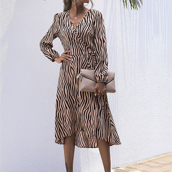 irosy women summer wrap dresses long sleeve v neck clothes office elegant midi frocks for ladies spring autmn zebra stripes 220801, Black;gray
irosy women summer wrap dresses long sleeve v neck clothes office elegant midi frocks for ladies spring autmn zebra stripes 220801, Black;gray