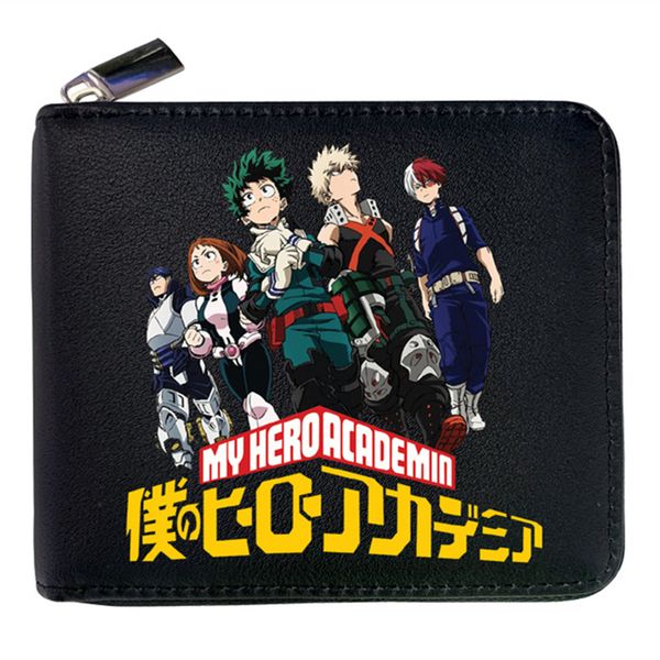 pu japanes anime cartoon my hero academia wallet short purse for young with card holder, Red;black
pu japanes anime cartoon my hero academia wallet short purse for young with card holder, Red;black