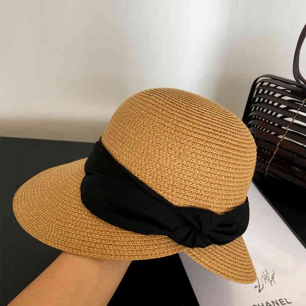 hats hepburn wind big brimmed straw women's summer beach vacation seaside korean version ins small fresh sunscreen sun, Blue;gray
hats hepburn wind big brimmed straw women's summer beach vacation seaside korean version ins small fresh sunscreen sun, Blue;gray