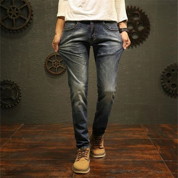 on s design men jeans stretch long pants 201128, Blue