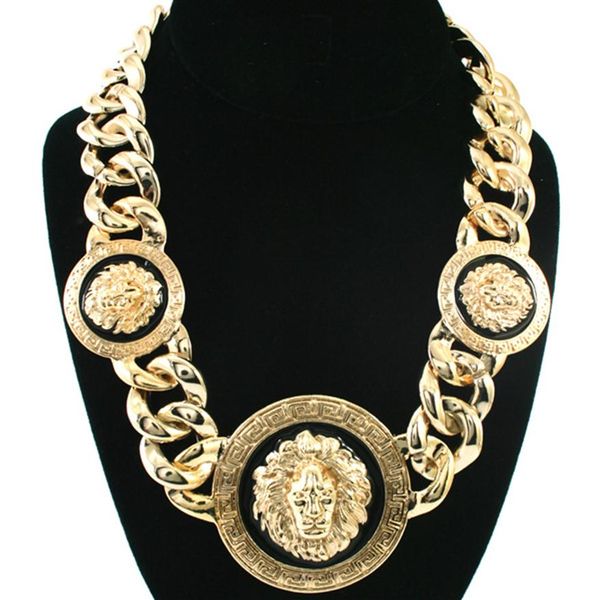 hip hop necklace lion head round pendant necklaces for men women gold silver cuban link chain statement necklaces jewelry gifts200z
hip hop necklace lion head round pendant necklaces for men women gold silver cuban link chain statement necklaces jewelry gifts200z