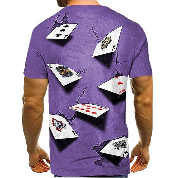 men's tee t shirt 3d print graphic 3d poker plus size round neck party daily print short sleeve casual vintage purple gray blue q7zz#, White;black
men's tee t shirt 3d print graphic 3d poker plus size round neck party daily print short sleeve casual vintage purple gray blue q7zz#, White;black