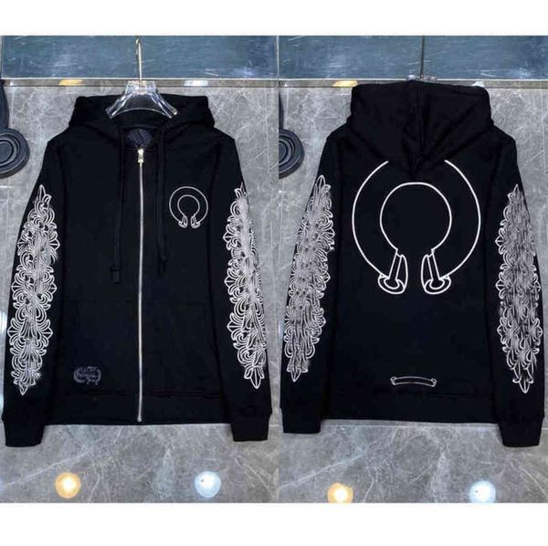 fashion mens loose sweatshirts classic brand ch designer hoodie horseshoe sanskrit print luxury zipper jacket pullover hooded coat women sw, Black
fashion mens loose sweatshirts classic brand ch designer hoodie horseshoe sanskrit print luxury zipper jacket pullover hooded coat women sw, Black