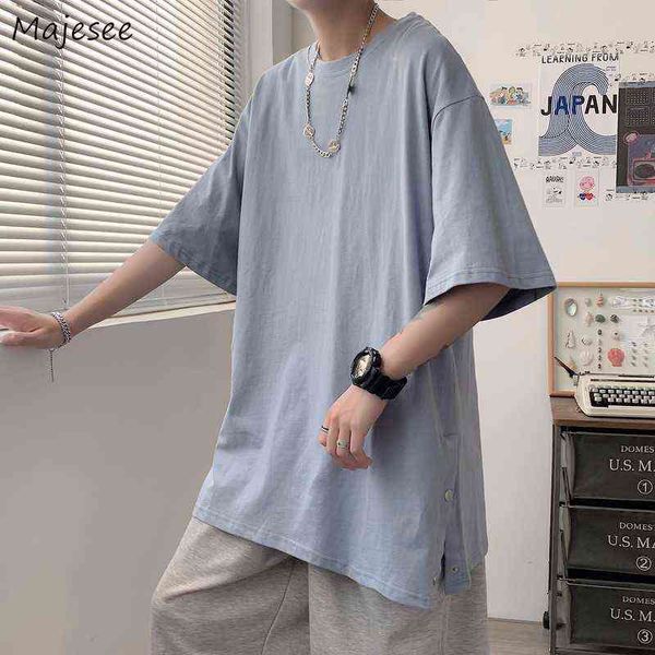 men short sleeve t-shirts 4 color summer new breathable o-neck loose fashion simple korean style students all-match popular y220426, White;black
men short sleeve t-shirts 4 color summer new breathable o-neck loose fashion simple korean style students all-match popular y220426, White;black