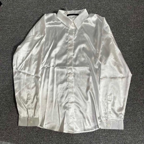 men's casual shirts high street shirt 20ss luxury fashion lazy childe fashion rich little mercerized cardigan long sleeve loose satin s, White;black
men's casual shirts high street shirt 20ss luxury fashion lazy childe fashion rich little mercerized cardigan long sleeve loose satin s, White;black