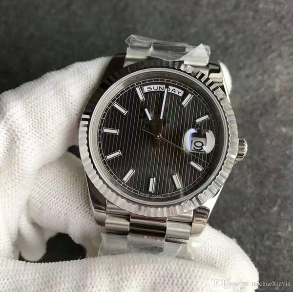 president mens watch sweep automatic movement mechanical silver stainess sapphire gray face solid clasp men watches, Slivery;brown
president mens watch sweep automatic movement mechanical silver stainess sapphire gray face solid clasp men watches, Slivery;brown
