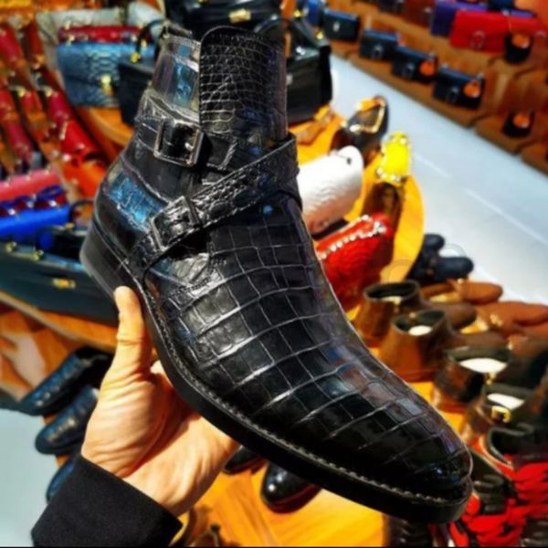 boots designer men's leather boots black pu business suit buckle low heel round head daily discount
boots designer men's leather boots black pu business suit buckle low heel round head daily discount