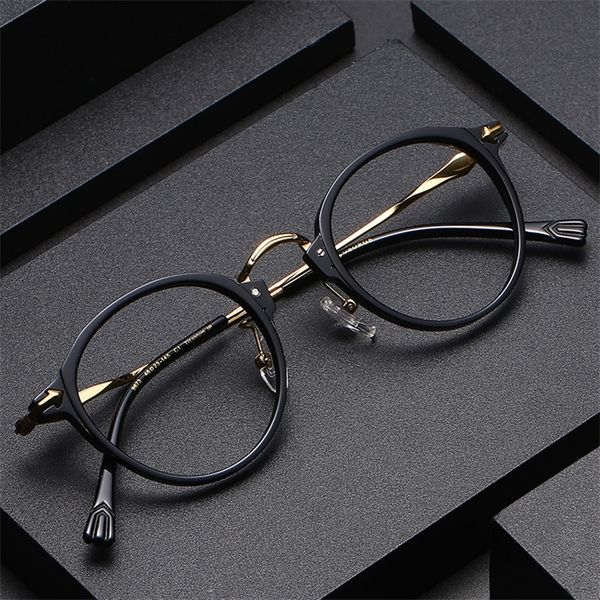 shop eyeglasses onlines plain glasses frame female paul george 9673 oval small frame pure titanium glasses frame male transparent glasses, White;black
shop eyeglasses onlines plain glasses frame female paul george 9673 oval small frame pure titanium glasses frame male transparent glasses, White;black