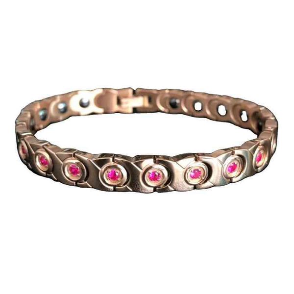 rose gold magnet mineral stone titanium bio blue diamond lady germanium energy bracelet with oppbag, Golden;silver
rose gold magnet mineral stone titanium bio blue diamond lady germanium energy bracelet with oppbag, Golden;silver
