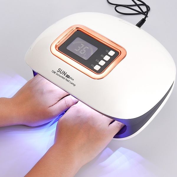 72w uv lamp led nail lamp with 36 leds two hand lamp nail dryer manicure curing nail gel polish 10s 30s 60s 99s
72w uv lamp led nail lamp with 36 leds two hand lamp nail dryer manicure curing nail gel polish 10s 30s 60s 99s