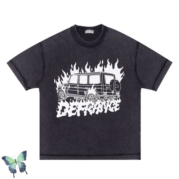 real pics wash do old oversize men vintage print t-shirt tees black, Black;brown
real pics wash do old oversize men vintage print t-shirt tees black, Black;brown