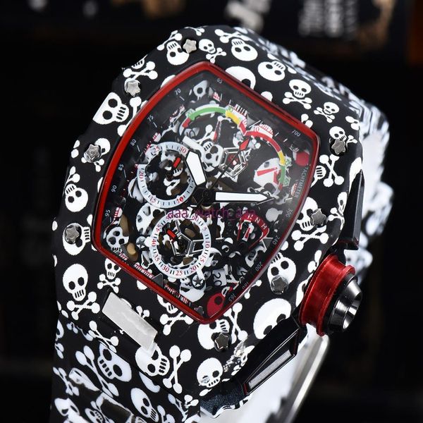 2021 digite version skeleton dial all richa fiber pattern case japan sapphire mens watches rubber designer sport watches281g, Slivery;brown
2021 digite version skeleton dial all richa fiber pattern case japan sapphire mens watches rubber designer sport watches281g, Slivery;brown