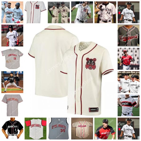 ncaa custom stitched cincinnati bearcats baseball jersey 17 nick murray 18 max bergmann 19 blake lemmon 20 jackson murphy 21 boston smith 22, Black
ncaa custom stitched cincinnati bearcats baseball jersey 17 nick murray 18 max bergmann 19 blake lemmon 20 jackson murphy 21 boston smith 22, Black