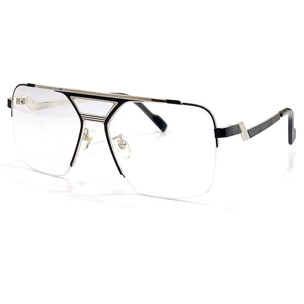 2022 alloy shield semi-rimless glasses frame women vintage optical frame design elegant luxury oculos de grau, Black 
2022 alloy shield semi-rimless glasses frame women vintage optical frame design elegant luxury oculos de grau, Black